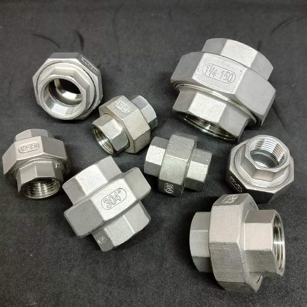 Американка (муфта разъемная) 3/4" внутр-внутр, нержавеющая сталь, ам3/4 ...