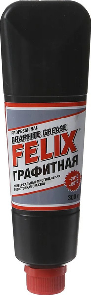 Смазка Графитная FELIX, туба, 300 гр - купить в интернет-магазине OZON ...
