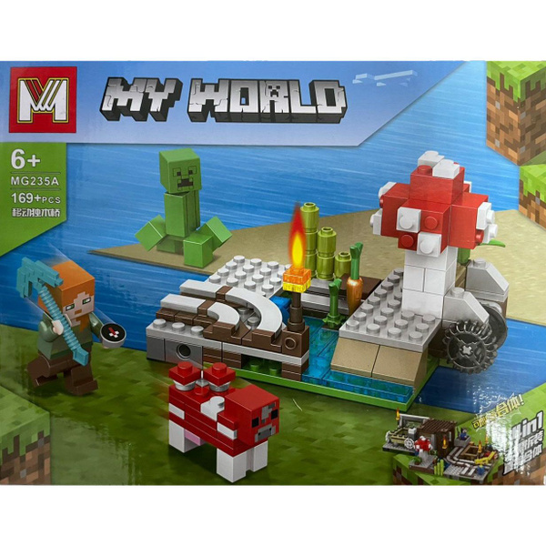 Конструктор майнкрафт My World набор ( совместим с конструкторами лего ...