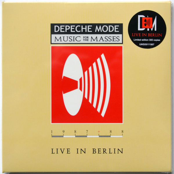 CD DEPECHE MODE Music For The Masses Tour Live in Berlin 1987 2CD set купить по низким ценам