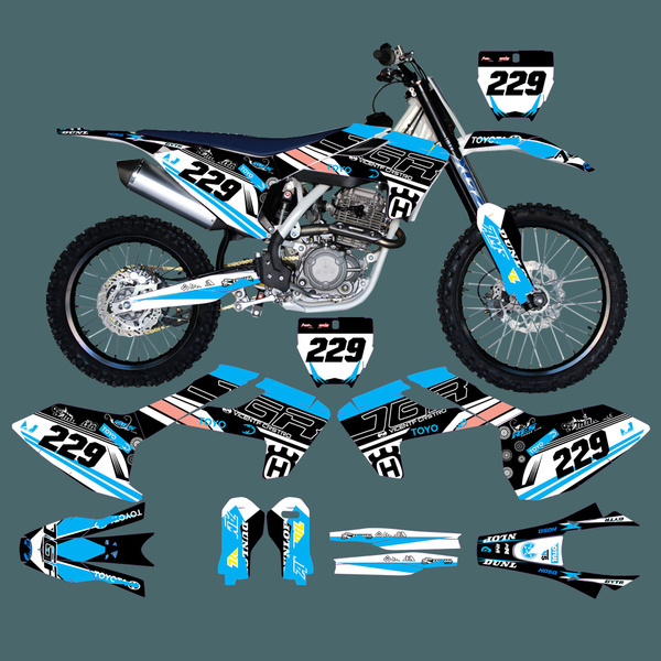 Применяется к Husqvarna 16-18 TC FC TX FX FS 2016 2017 2018 Мотоцикл ...