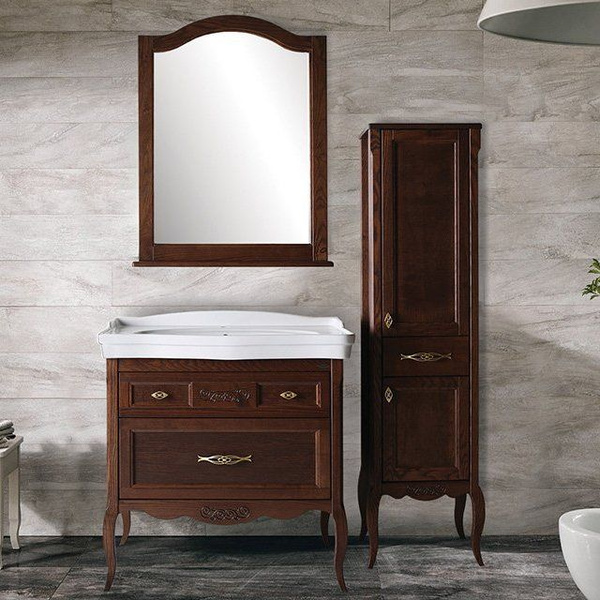 Мебель для ванной ASB-Woodline Модерн 85 антикварный орех - купить с ...