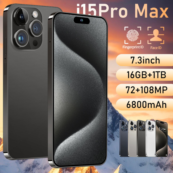 Смартфон Российский мобильный телефон smart 5G i15promax оснащен ...