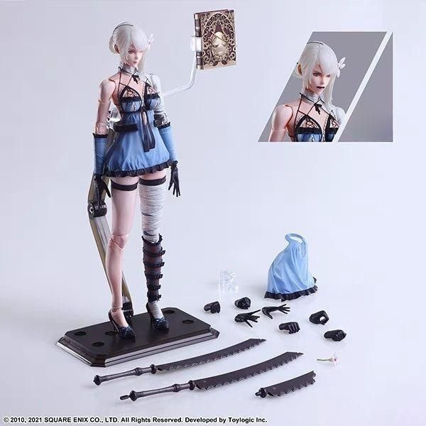 Square Enix Bring Arts фигурка/NIER Replicant"kaine" подвижные фигурки ...