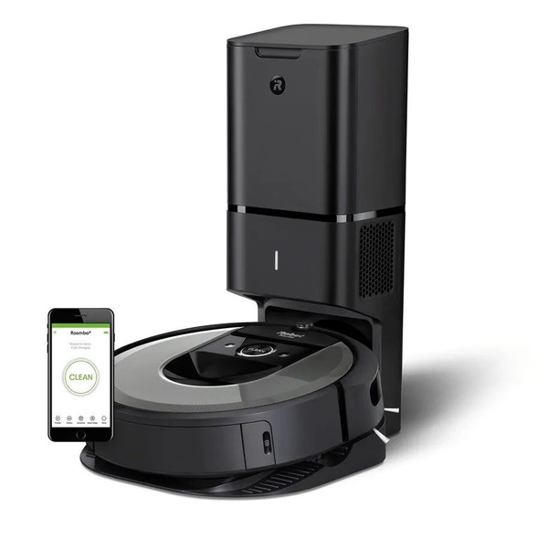 Робот-пылесос iRobot Roomba i7+ Czarny, черный - купить по выгодной ...