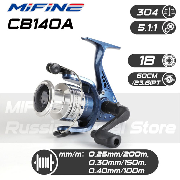 Катушка Mifine COBLLA/ A/, Безынерционная, 4000, Задний фрикцион купить ...