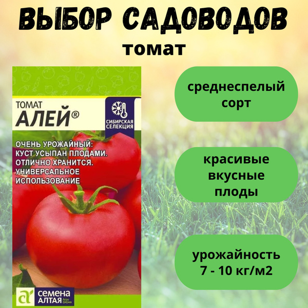 Томаты Семена Алтая Томат_1_красный_1_Томат Алей - купить по выгодным ...