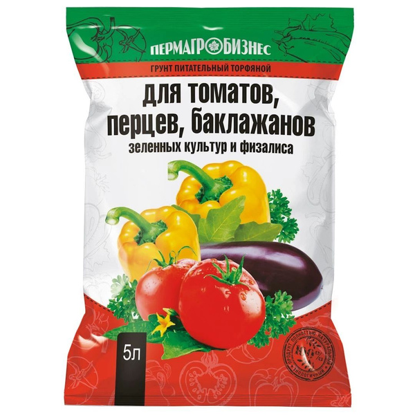 Грунт "Для Томатов и Перцев" 5 литров - купить по низкой цене в ...