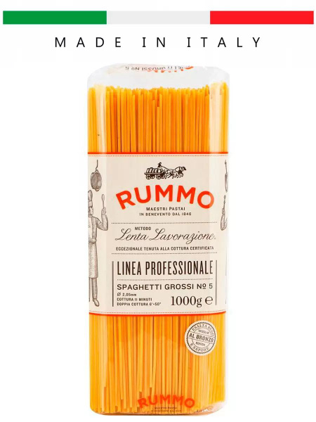 Макароны паста спагетти из твердых сортов пшеницы Rummo Классические ...