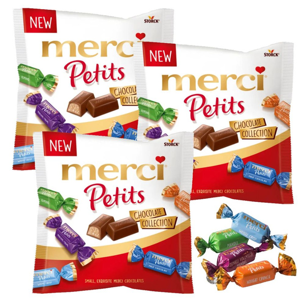 Конфеты шоколадные Merci Petits Chocolate / Мерси Петитс шоколадная ...