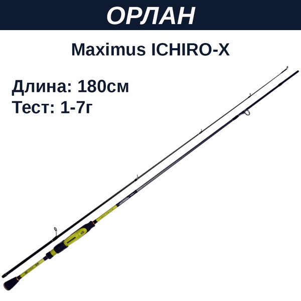Спиннинг Maximus Ichiro-X, от 1 гр купить по выгодным ценам в интернет ...