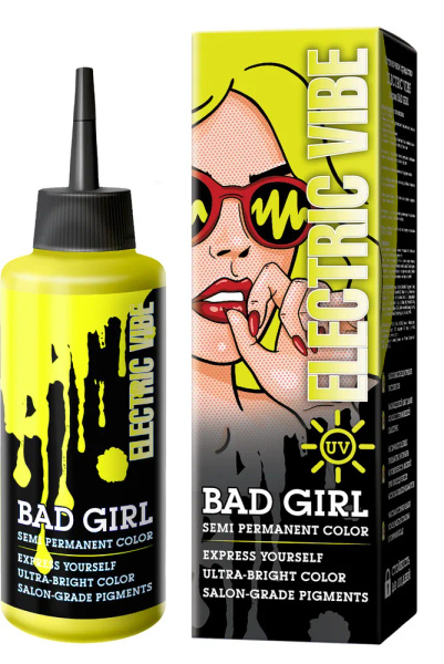 Bad Girl Краска для волос женская Electric Vibe, 150 мл - купить с ...