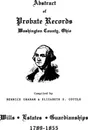 Abstract of Probate Records, Washington County, Ohio - Graham