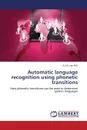 Automatic Language Recognition Using Phonetic Transitions - Van Pelt a. Z. N.