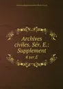 Archives civiles. Ser. E.: Supplement. 4 ser.E - Archives départementales d'Eure-et-Loir