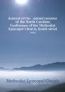 Journal of the . annual session of the North Carolina Conference of the Methodist Episcopal Church, South serial. 1923 - Methodist Episcopal Church