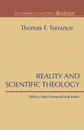 Reality and Scientific Theology - Thomas F. Torrance