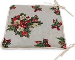 Сидушка на стул декоративная с новогодним   ...