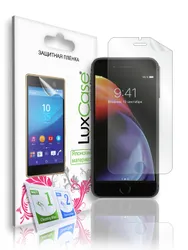 Пленка iPhone 6, iPhone 6s, iPhone 7, iPhone 8, iPhone SE 2020 прозрачная от LuxCase;
Защитная плёнка  ...