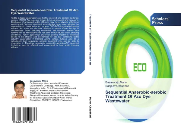 Обложка книги Sequential Anaerobic-aerobic Treatment Of Azo Dye Wastewater, Basavaraju Manu and Sanjeev Chaudhari