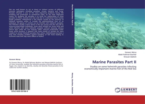 Обложка книги Marine Parasites Part II, Kareem Morsy,Abdel Rahman Bashtar and Wesam Bakhsh