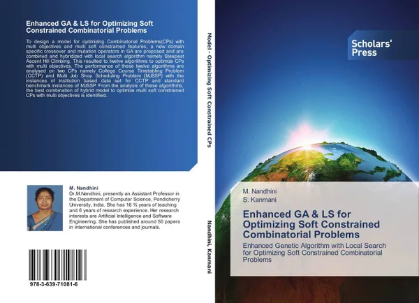 Обложка книги Enhanced GA & LS for Optimizing Soft Constrained Combinatorial Problems, M. Nandhini and S. Kanmani