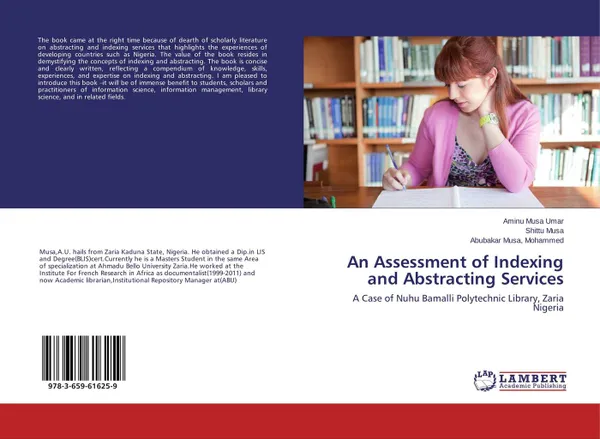 Обложка книги An Assessment of Indexing and Abstracting Services, Aminu Musa Umar,Shittu Musa and Abubakar Musa, Mohammed