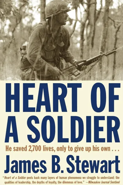 Обложка книги Heart of a Soldier, James Stewart