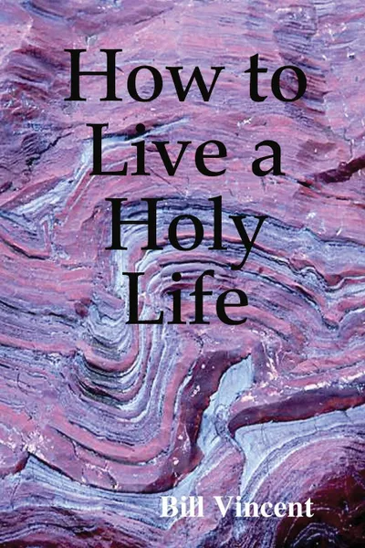 Обложка книги How to Live a Holy Life, Bill Vincent