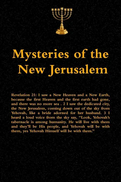 Обложка книги Mysteries of the New Jerusalem, Lonnie Martin