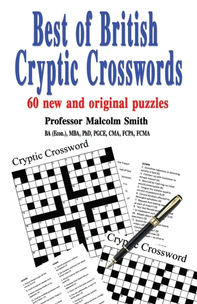 Обложка книги Best of British Cryptic Crosswords, Professor Malcolm Smith