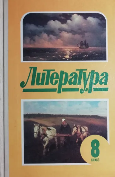 Обложка книги Литература. 8 класс, Г. И. Беленький