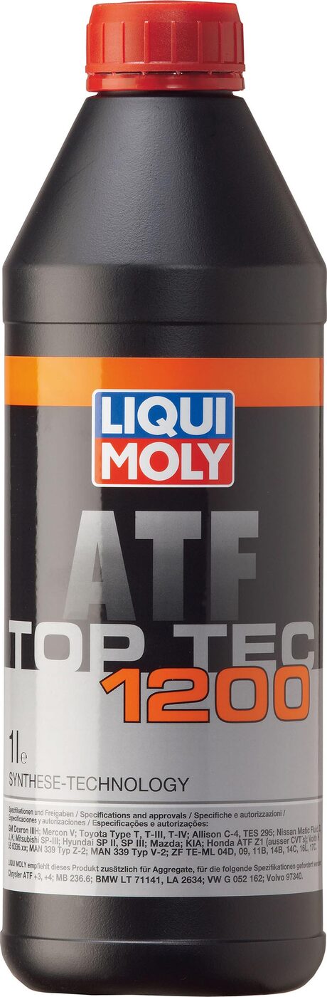 фото Масло трансмиссионное синт.Top Tec ATF 1200 1л для АКПП. GM Dexron IIIH/VI Liqui moly