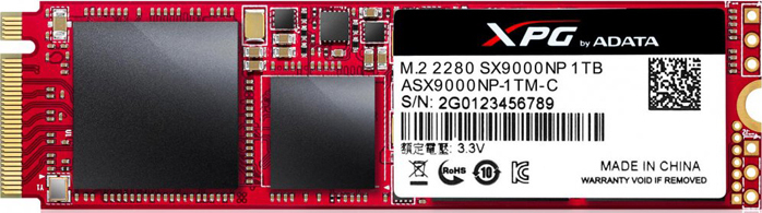 фото SSD накопитель ADATA XPG SX9000 1TB, ASX9000NP-1TM-C