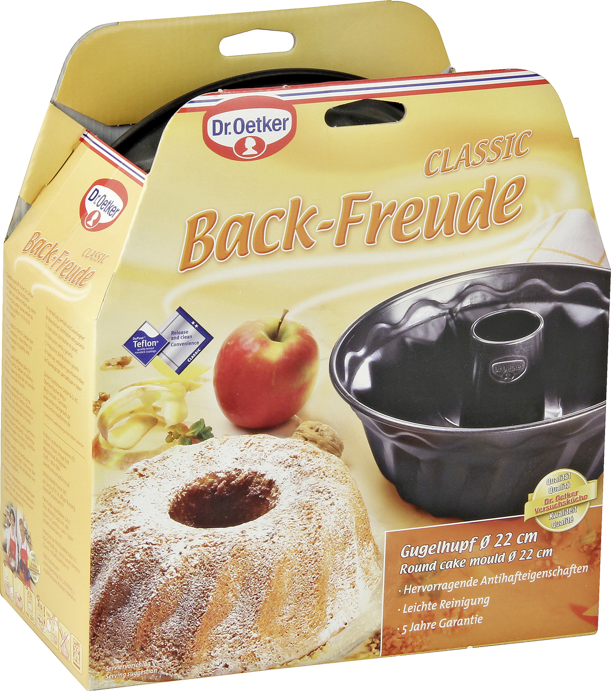 фото Dr. Oetker Back-Freude Classic Форма для выпечки кекса, диаметр 22 см. Dr.oetker