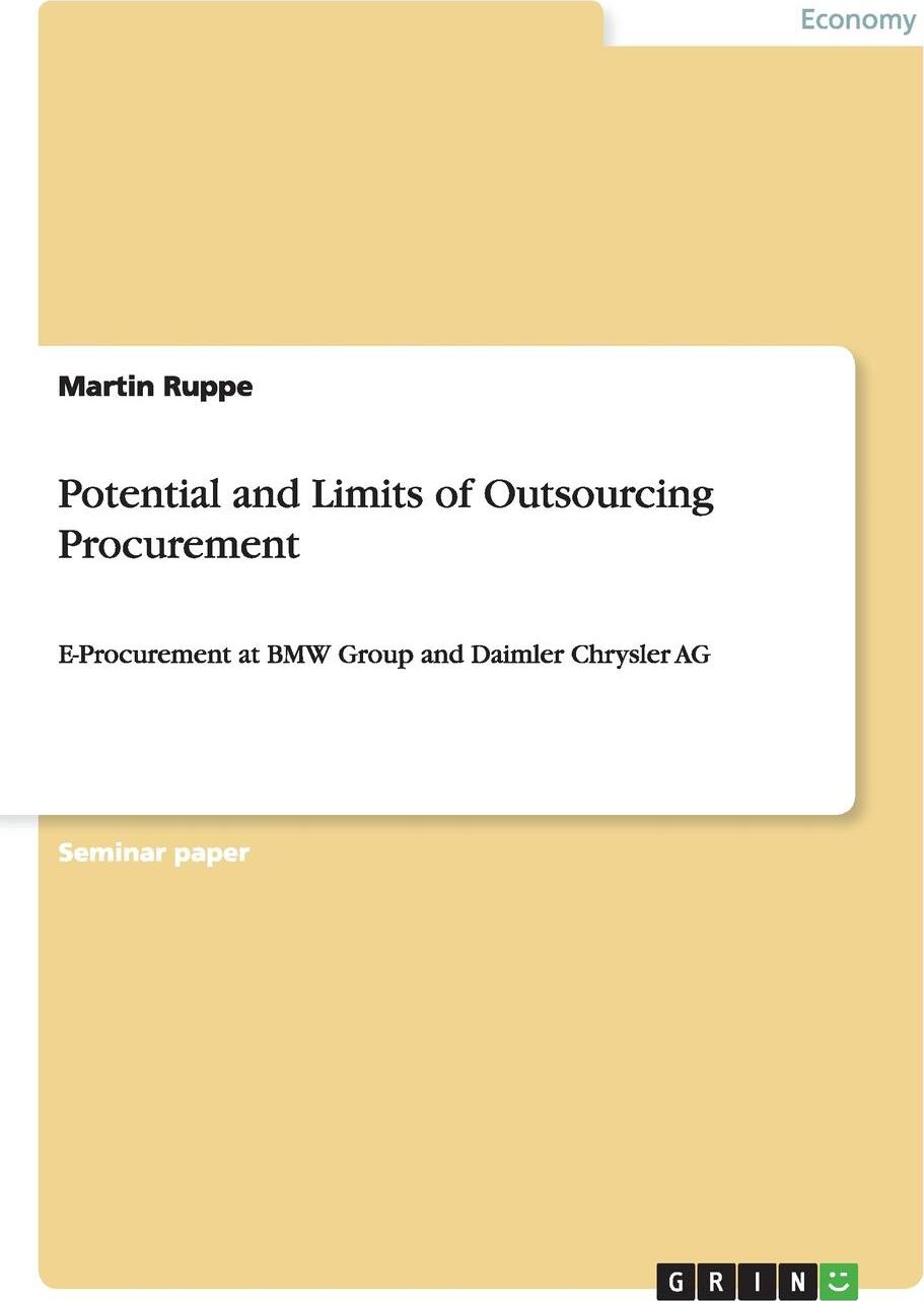 фото Potential and Limits of Outsourcing Procurement