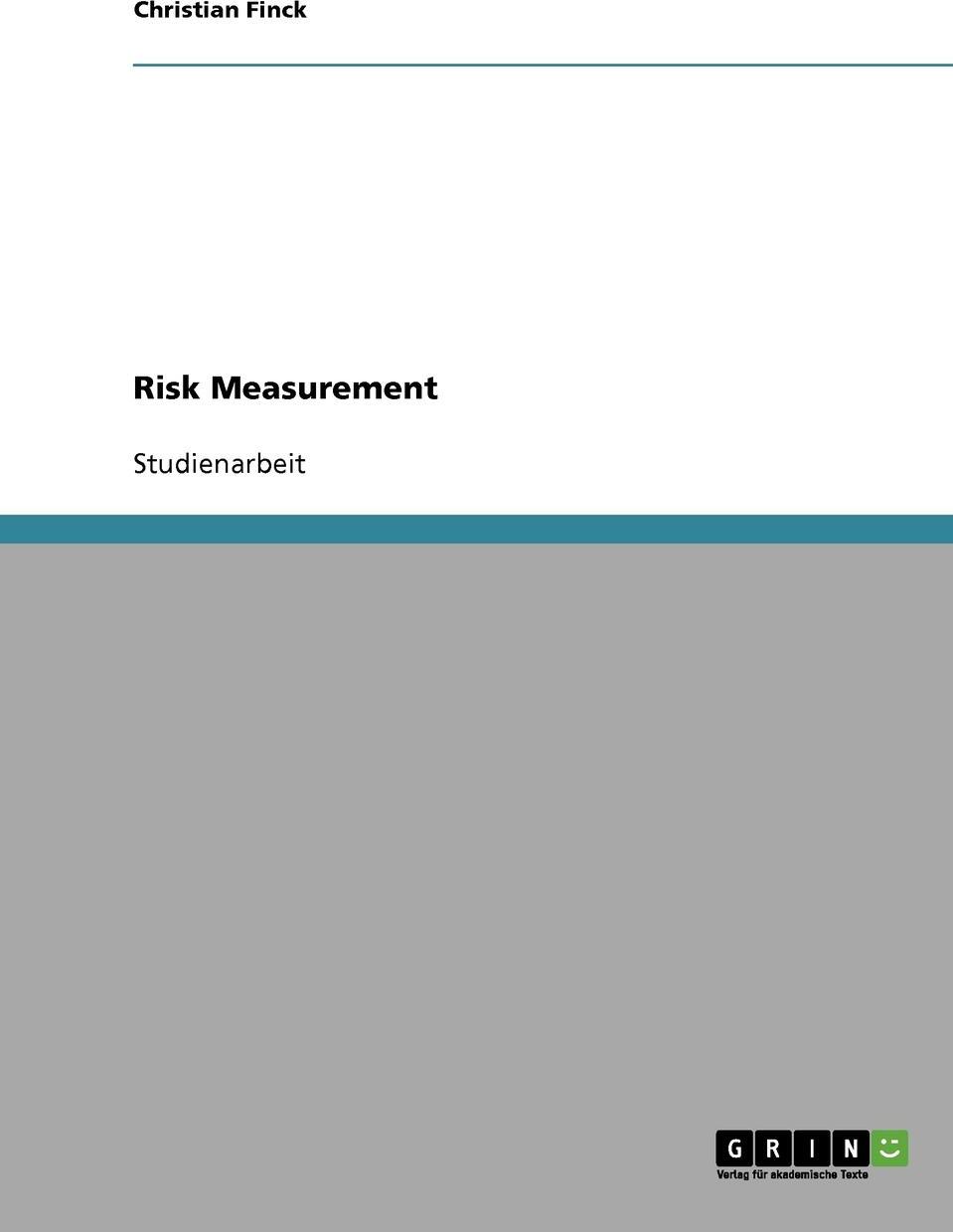 фото Risk Measurement