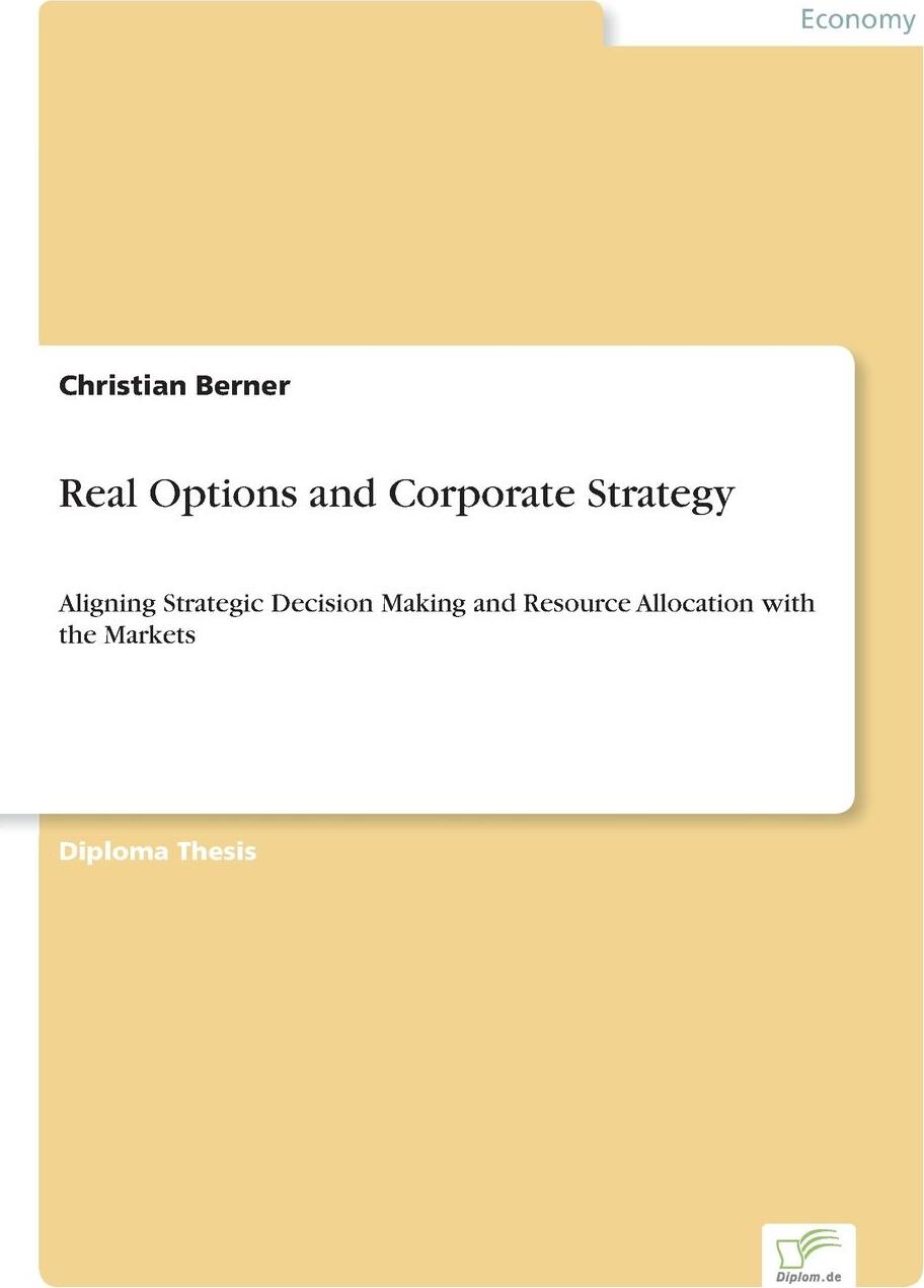 фото Real Options and Corporate Strategy