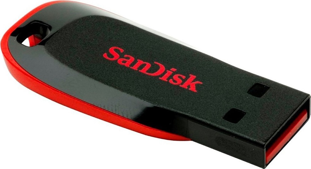 фото USB Флеш-накопитель Sandisk 32Gb Cruzer Blade SDCZ50-032G-B35 USB2.0 черный/красный