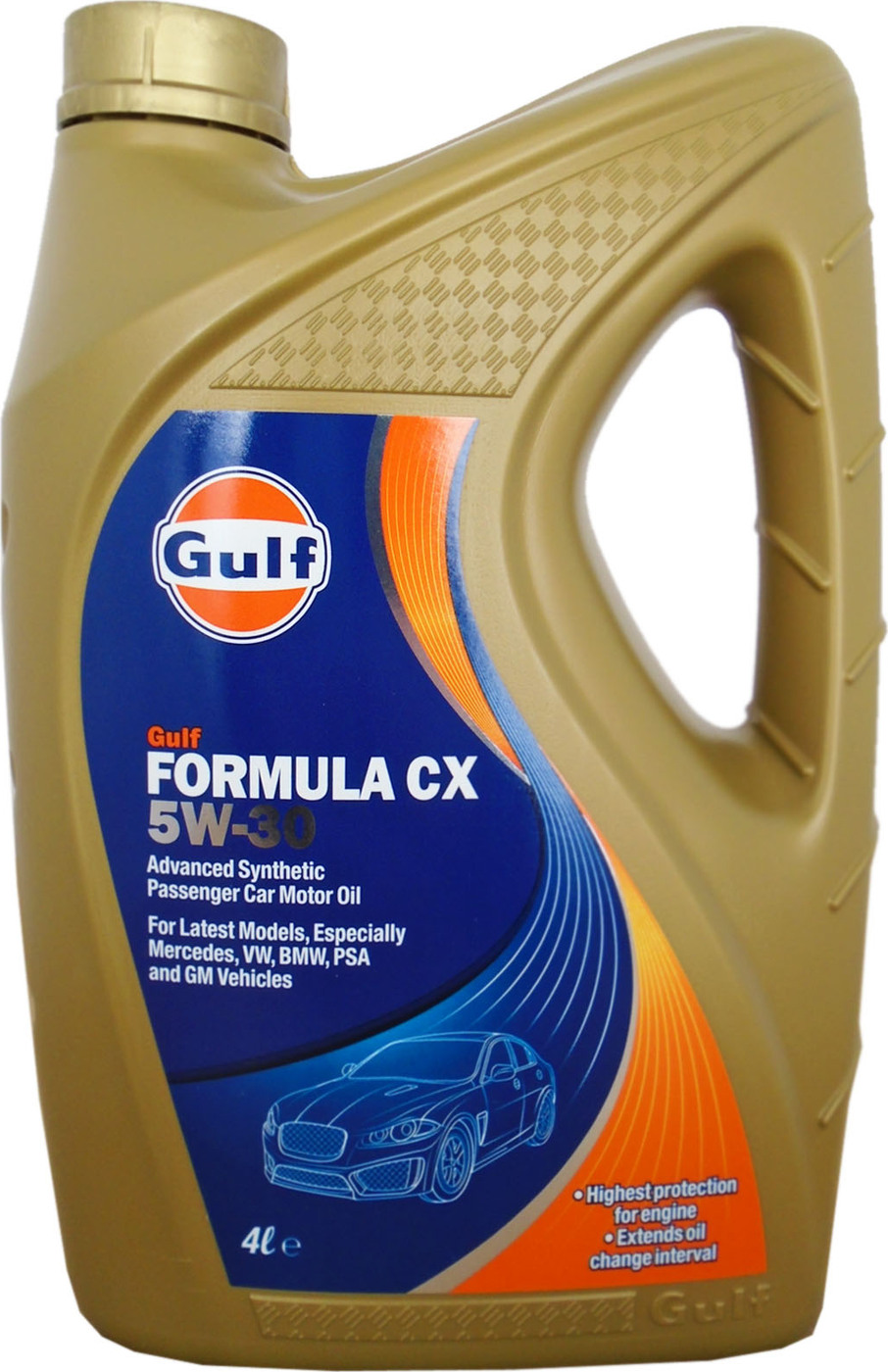 фото Моторное масло GULF Formula CX SAE 5W-30 (4л)