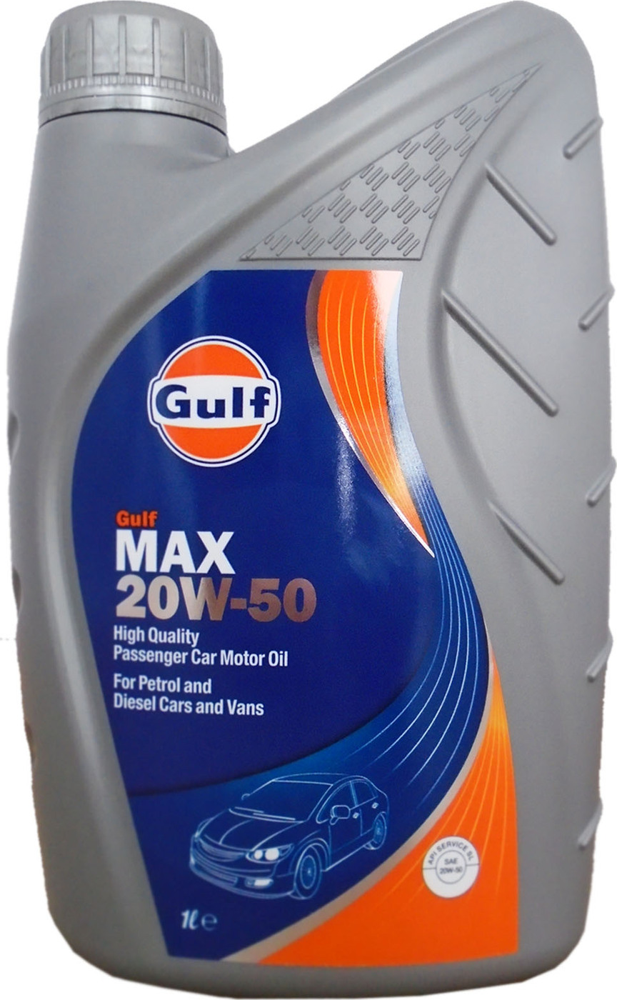 фото Моторное масло GULF MAX SAE 20W-50 (1л)