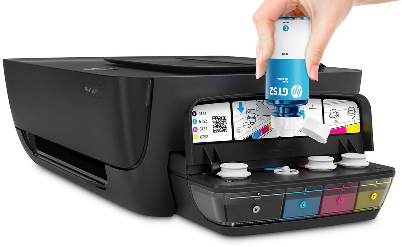 HP Ink Tank 115 чернила