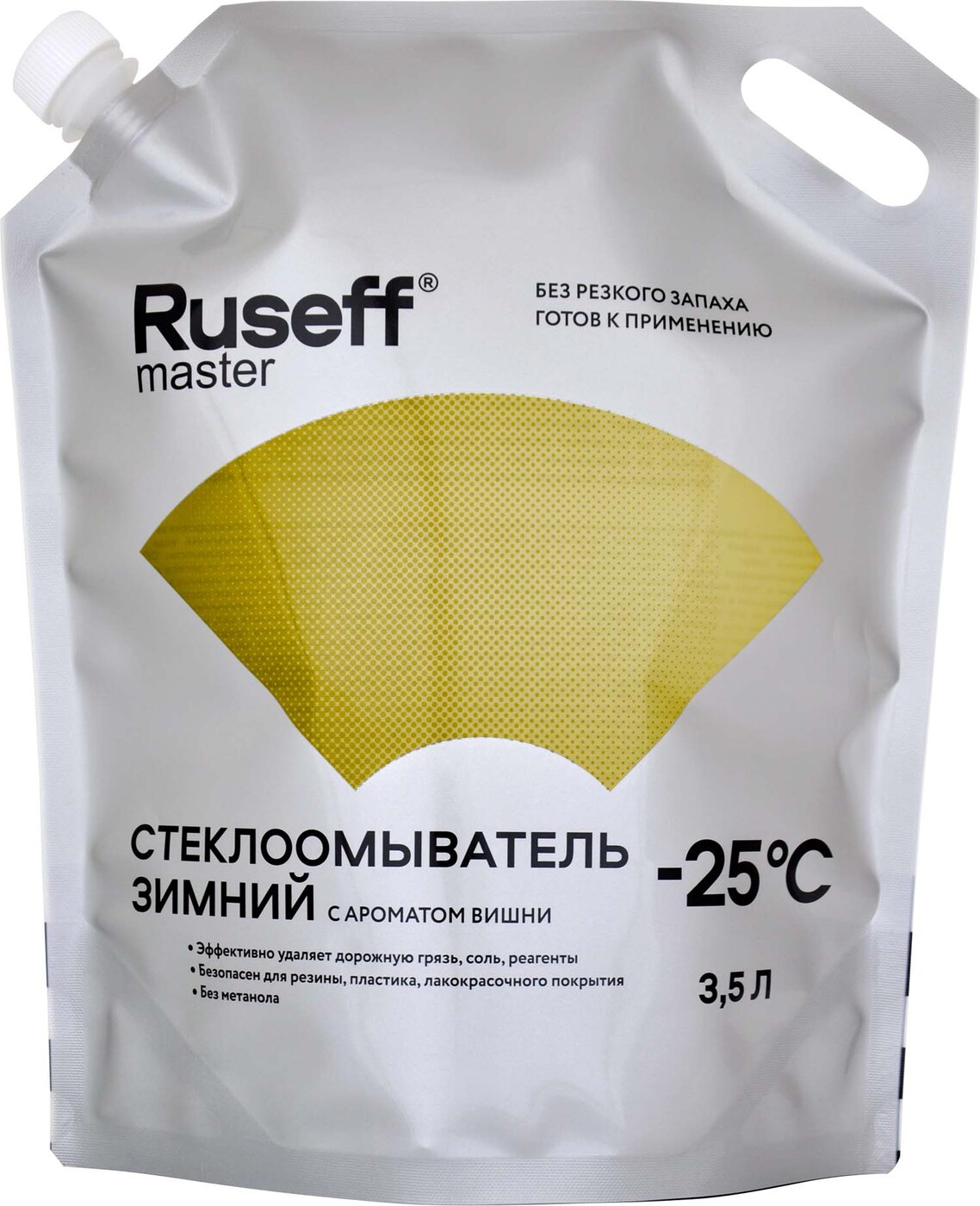 Ruseff Жидкость стеклоомывателя до -25°C, 3.5 л