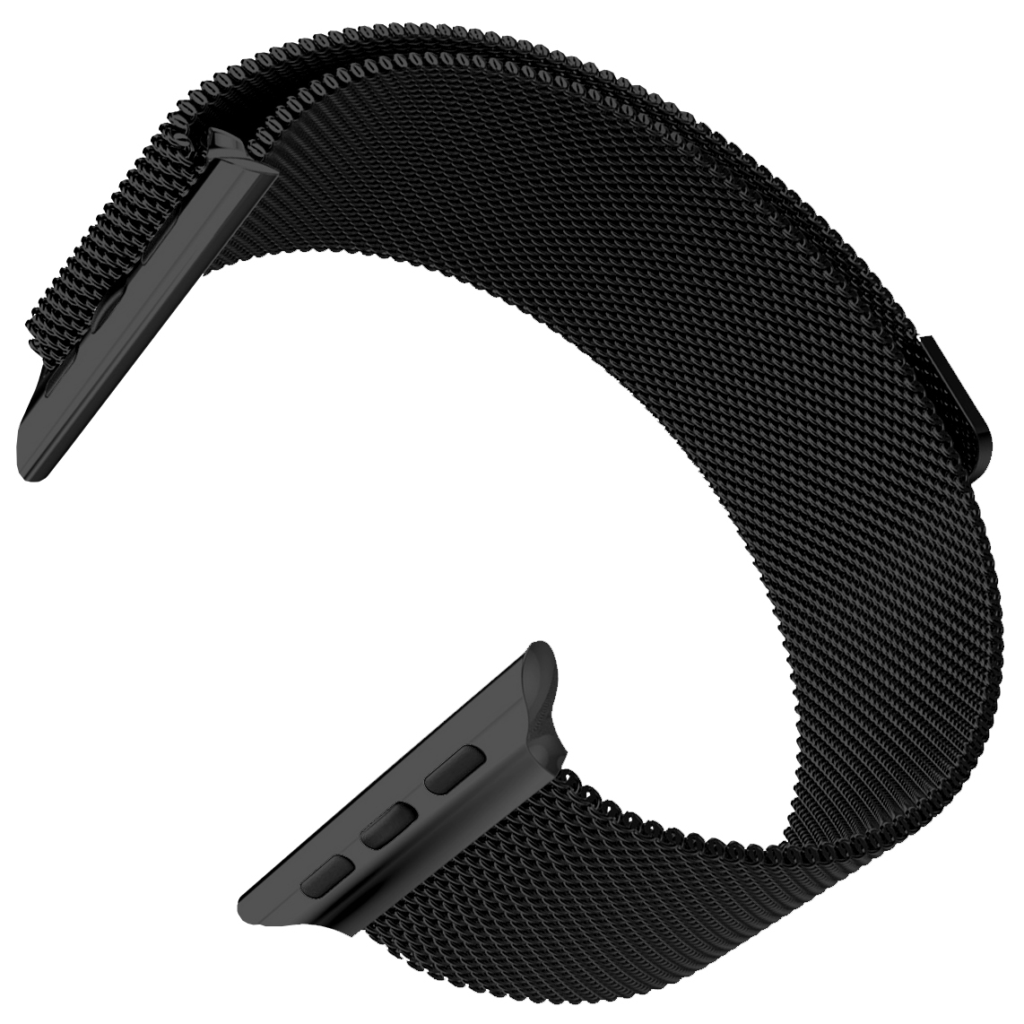 Mm black. Ремешок Apple 40mm Milanese loop. Ремешки Эппл вотч Миланская петля черный. Ремешок Миланская петля для Apple watch. Ремешок для Apple watch 44mm черный.