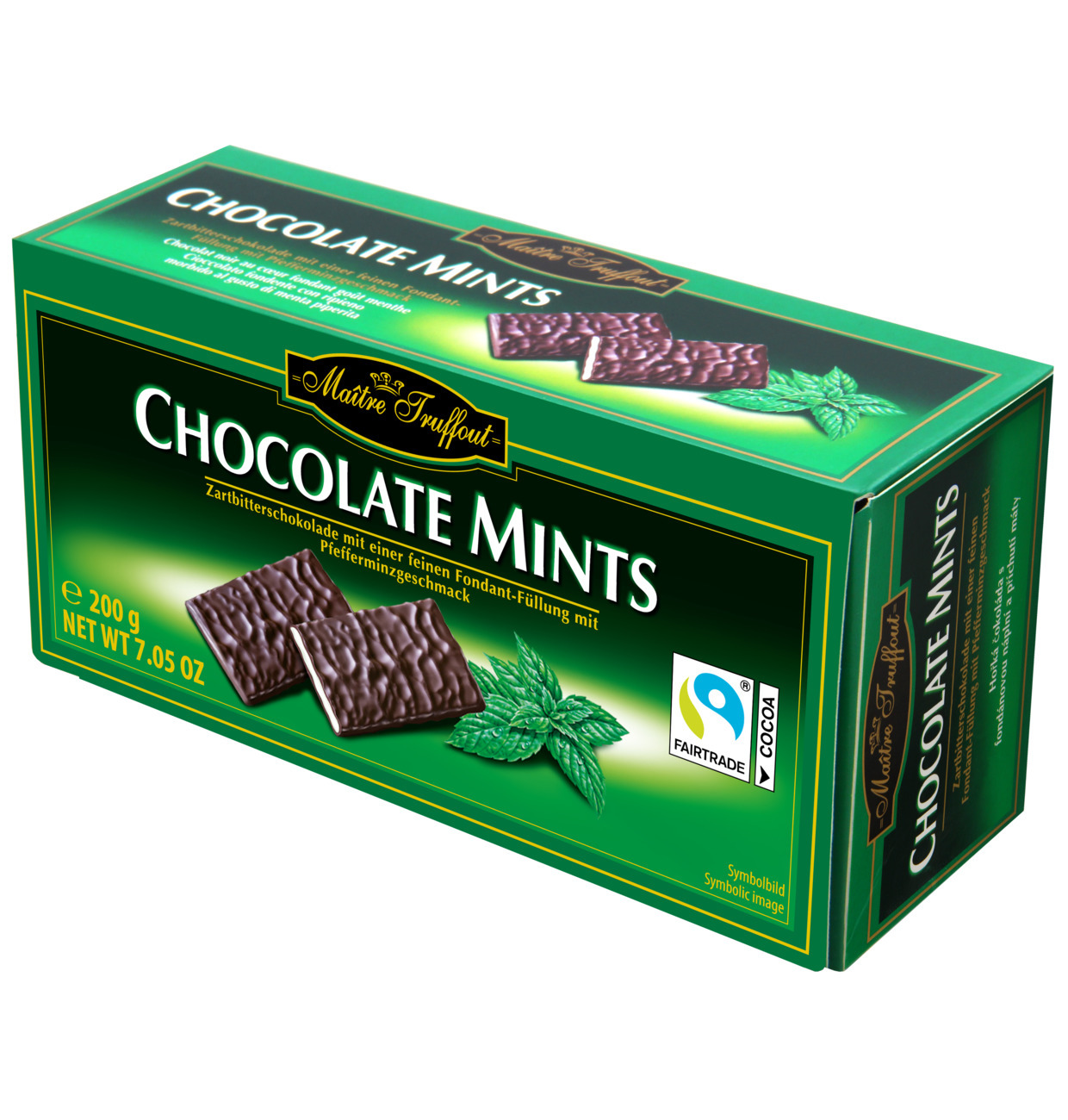 Конфеты Maitre Truffout Chocolate Mints 200