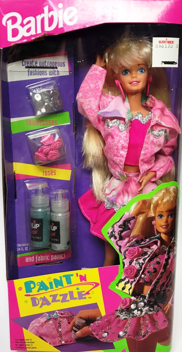 paint and dazzle barbie