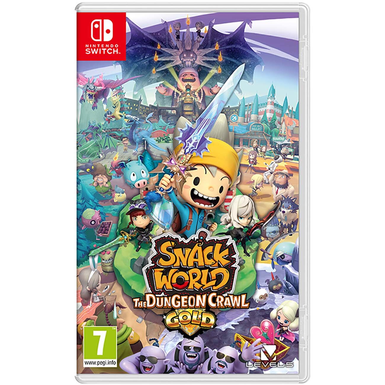 Игра Snack World: The Dungeon Crawl - Gold (Nintendo Switch, Английская  версия)