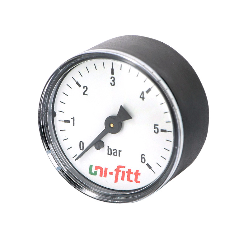 Манометр аксиальный 1/4\" UNI-FITT 6 бар 63 мм — купить в интернет ...