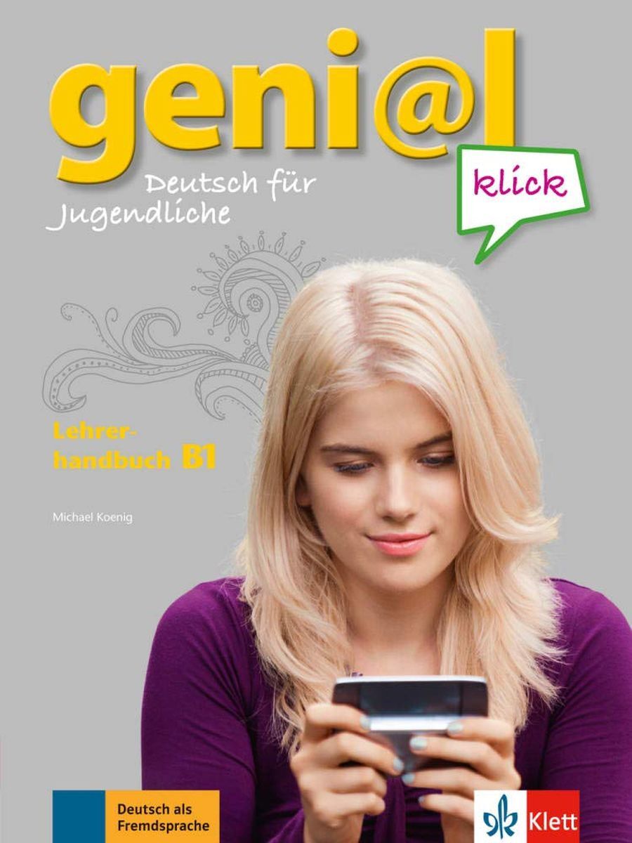 Книга "geni@l klick B1 Lehrerhandbuch mit integriertem Kursbuch" ...