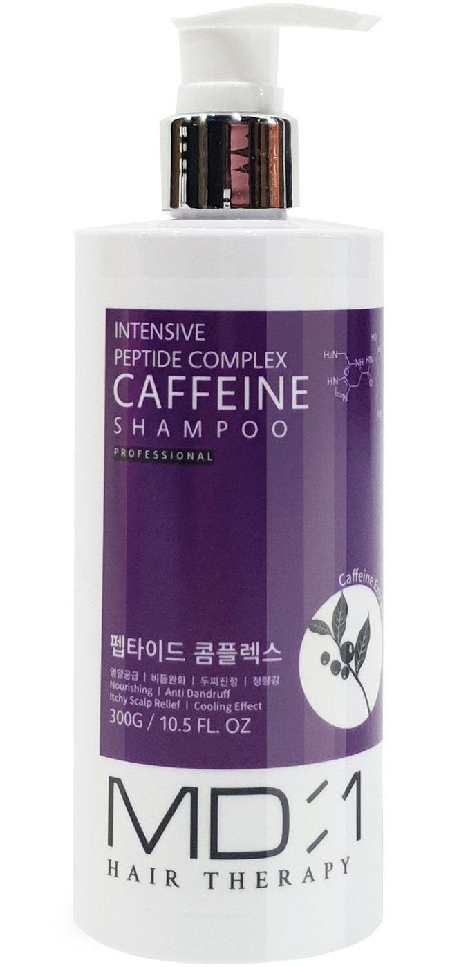 Интенсивный 1. Intensive Peptide Complex Shampoo. Шампунь с комплексом пептидов и кофеином MD:1 Intensive Peptide Caffeine Shampoo, 300 мл. Пептидный шампунь с протеинами - MD-1 Intensive Peptide Complex Protein Shampoo. MD 1 hair Therapy Caffeine Shampoo.